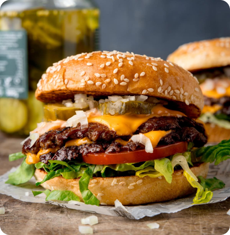 Smash Burger Dish Image